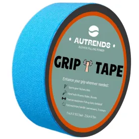 2 PK Grip Tape - Multipurpose Cloth Grip Tape for Pull Up Bars, Barbells, Dumbbells, Sports and Gym Equipment, and Tools- 1 Inch x 16.5 Feet Each Roll