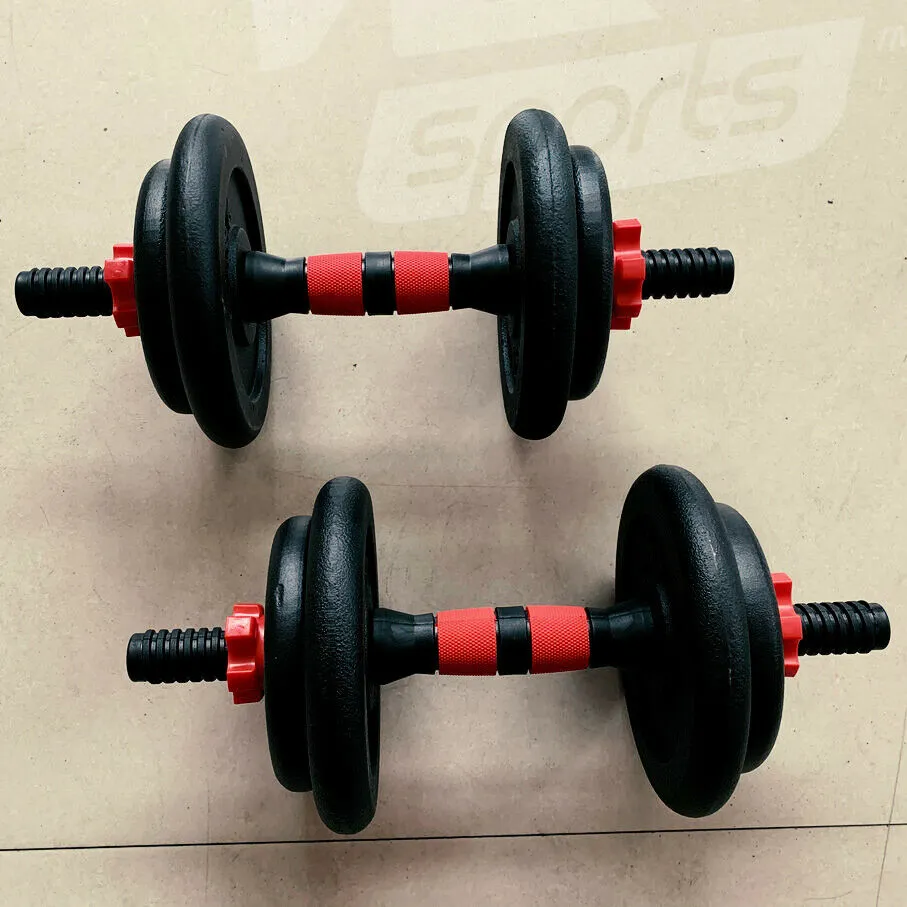 Adjustable Cast Iron Dumbbell Set 15kg, 20kg, 25kg, 30kg