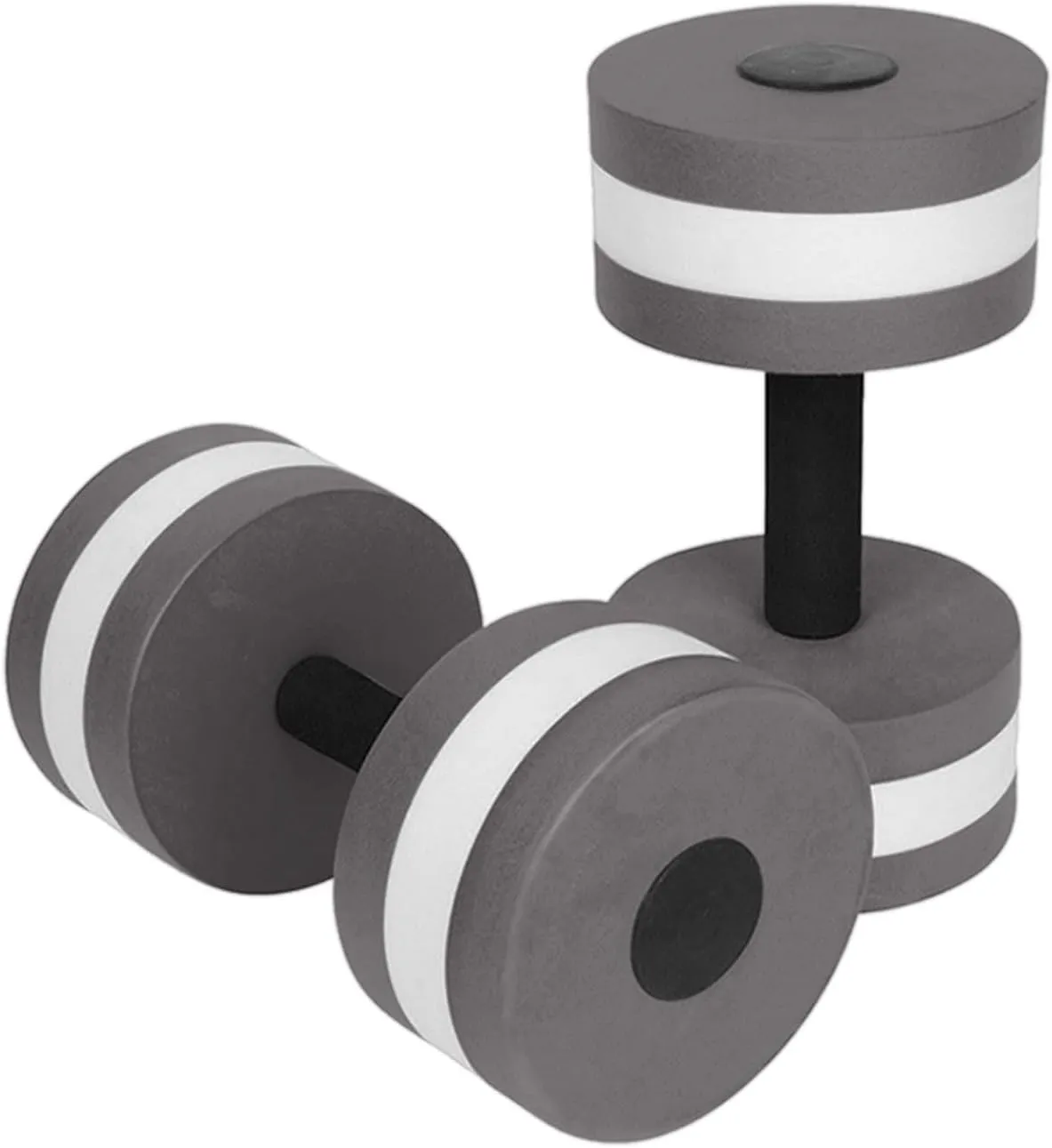 Aquatic Dumbbells for Pool Fitness 2pcs Water Weights for Pool Exercise Water Dumbbells Heavy Resistance Water Aerobics Dumbbell High-Density Eva Foam Swimming Dumbbells for Kids Weight Loss