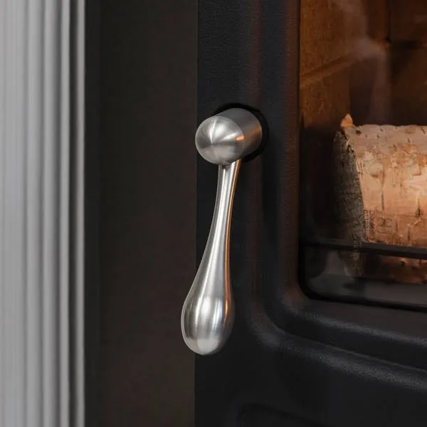 Arada Holborn 5 Widescreen Slate Multifuel Woodburning Stove, Freestanding, Eco Design Approved, Defra Approved
