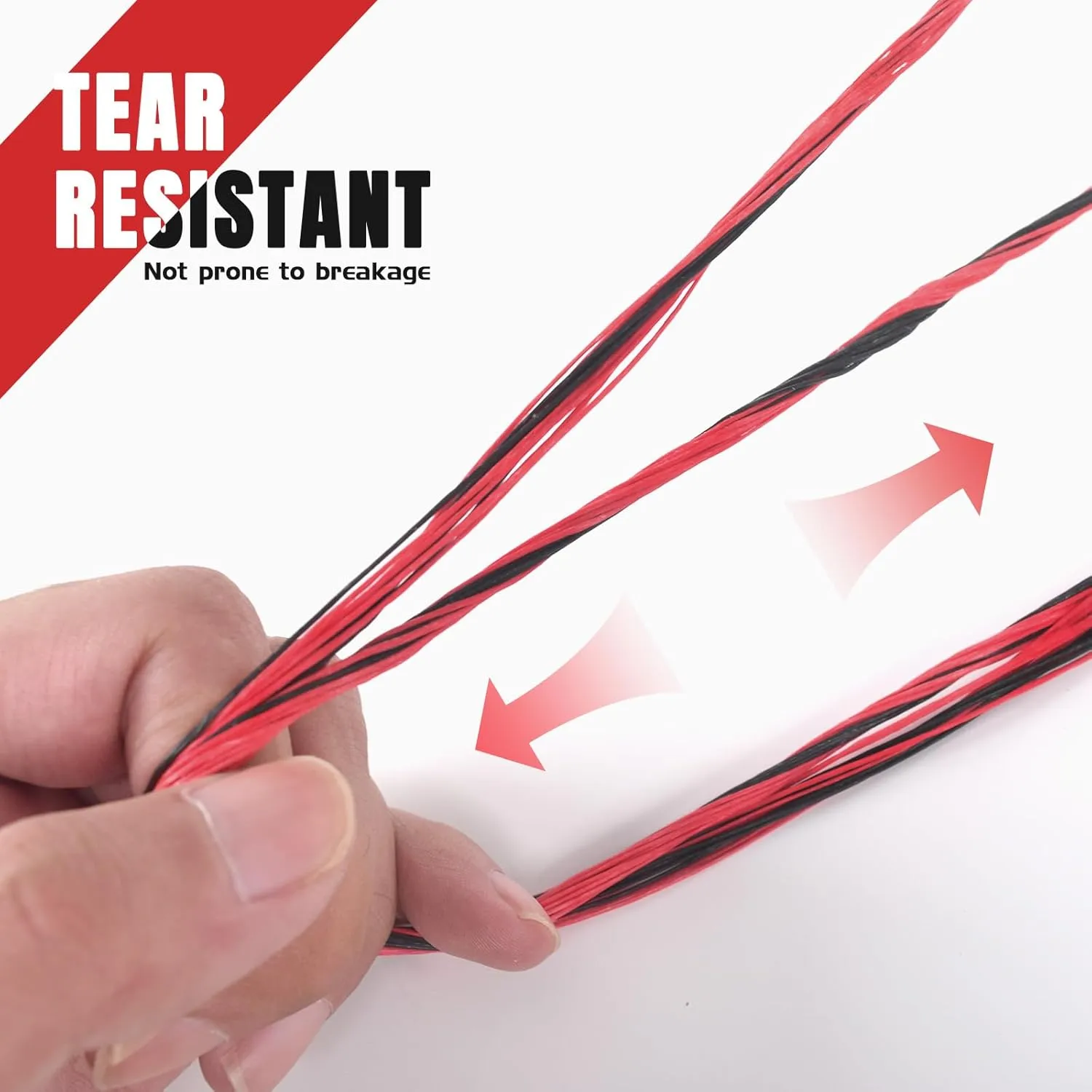 Archery Recurve Bow String for Recurve Long Bows, Bowstring Traditional Bow Replacement, AMO 56 to 62 inch -12-14-16 Strands, W/2 Brass Nocks