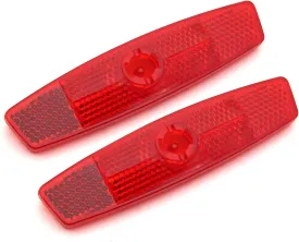 Bike Wheel Reflectors Bicycle Spoke Reflector Bicycle Safety Warning Reflector Road Bike Tire Reflectors Bike Accessories for Mountain Bike Decoration Night Riding