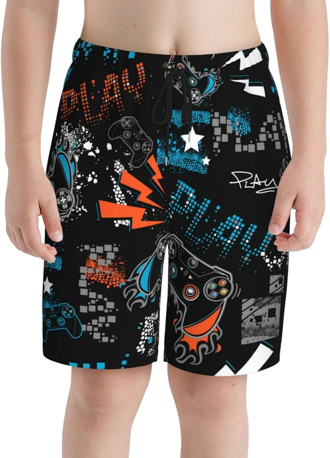 Boy Beach Shorts Trunks - Board Shorts for Boy Swim - Swimming Pants for Boy