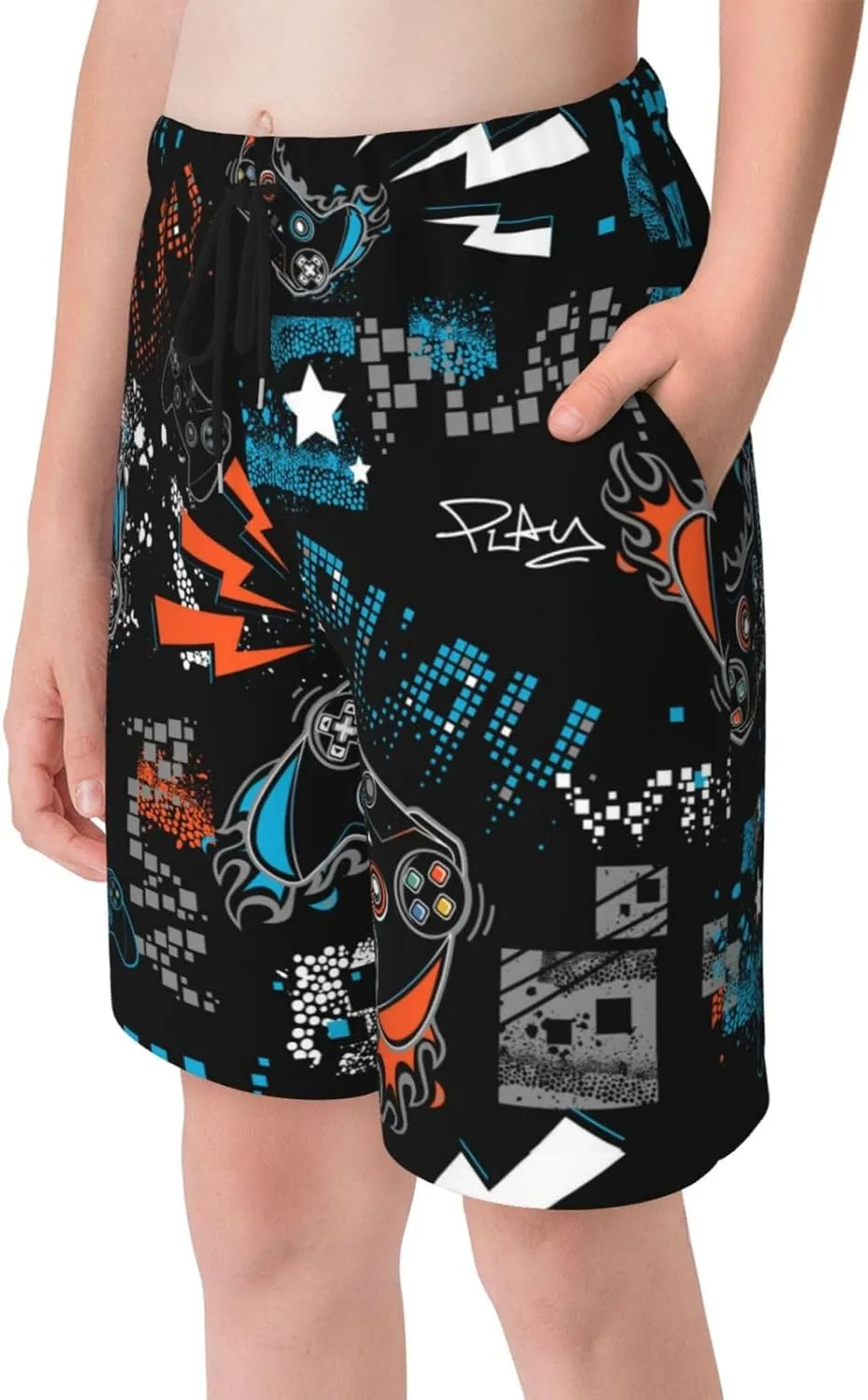 Boy Beach Shorts Trunks - Board Shorts for Boy Swim - Swimming Pants for Boy