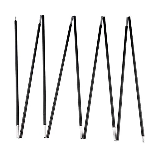 BRILLIANCE4U Tent Poles 12ft 8.5mm, Fits Female and Male Ends Tent, 7001 T6 Heated Aluminum Tent Pole Repair Kit, Lightweight Tent Poles Replacement, Outer Diameter 0.33”1 Pole Pack