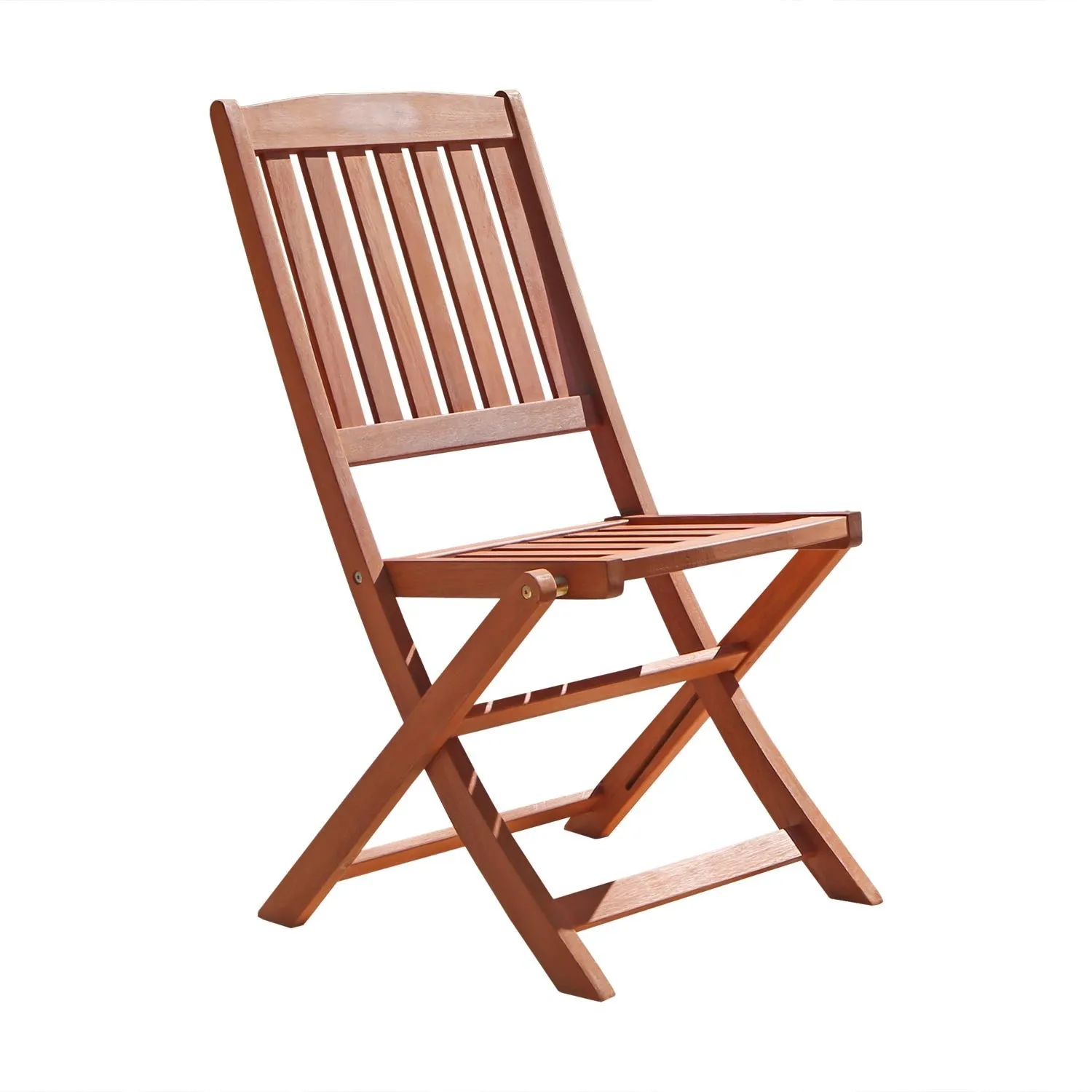 Brown Folding Chairs Set Of 2 By Homeroots