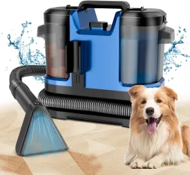 Carpet Cleaner Machine-18Kpa, Multi-Purpose Portable Carpet Spot and Upholstery Cleaner, 450W Powerful Suction Deep Couch Cleaner Machine with Handle for Pet Stains, Sofa, Car Seat, Furniture