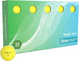 Eagle Ace Drive Golf Balls-2 Layers-Maximum Distance,Optimal Spin Control (2024 Version