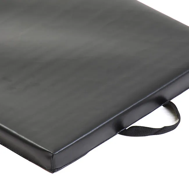 Element Fitness 2' x 4' x 2" Folding Black Exercise Mat
