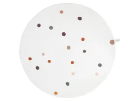 EliNeli Runde Spielmatte für Kinder - Dots