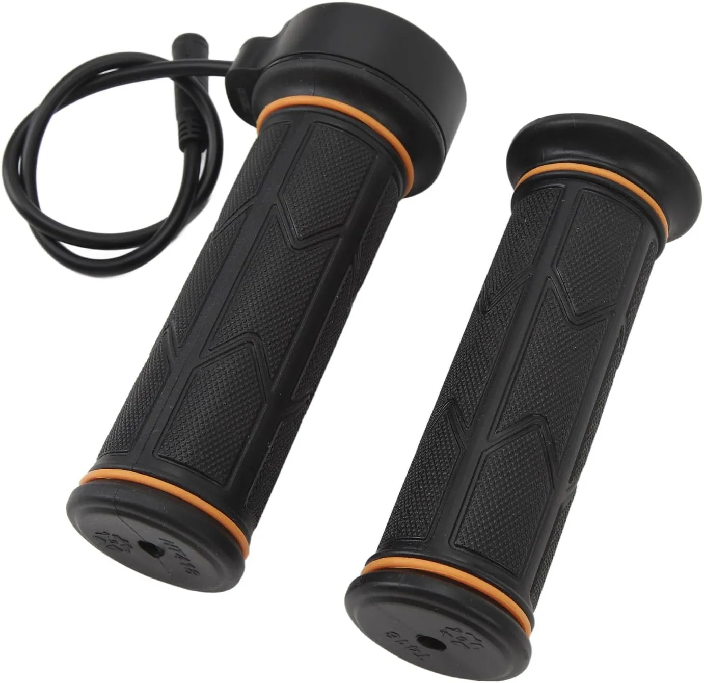 Fockety Electric Bike Full Twist, Handle Twist Throttle Thumb Throttle Speed Controller for Ebike and Scooter, Throttle Accelerator Electric Bicycle Accessories for BaFang BBS01 BBS02