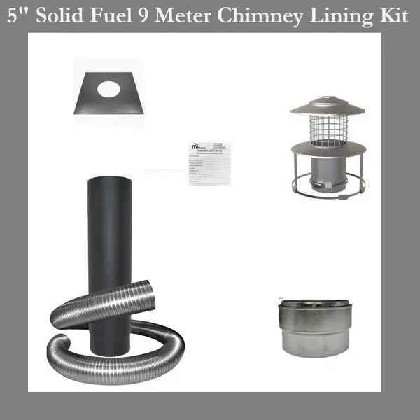Gazco Riva2 40 Solid Fuel Inset with 4-Sided Frame,Riva2 40 Stove & Flue Bundle