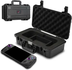 Luck&Link ROG ALLY Carrying Bag - Hard, Waterproof Case for ROG ALLY X, Controllers, Docking Station & Accessories - Large Capacity
