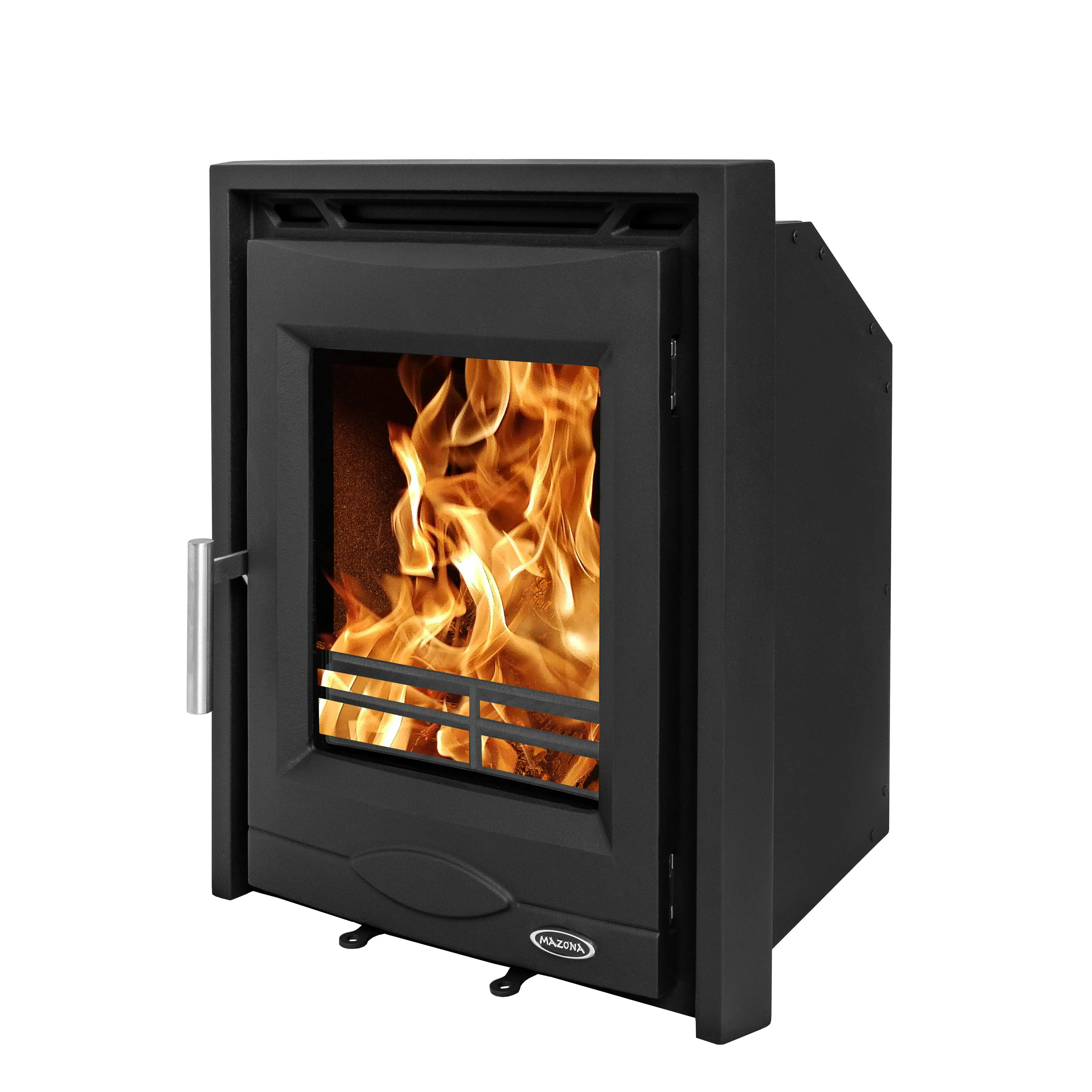 Mazona Dedham 7kW Stove, Multifuel, Woodburning, Inset, Eco Design Approved, Defra Approved