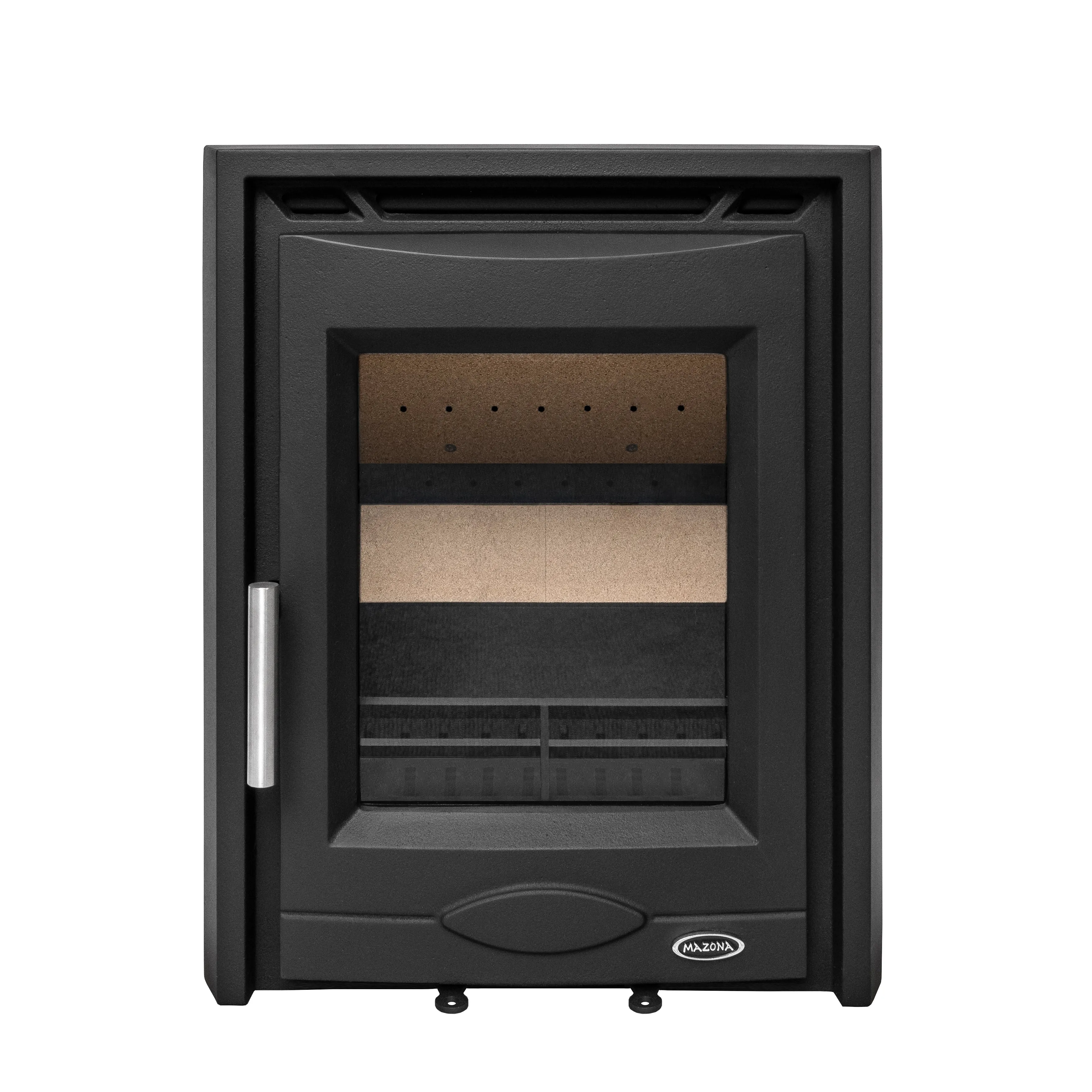 Mazona Dedham 7kW Stove, Multifuel, Woodburning, Inset, Eco Design Approved, Defra Approved
