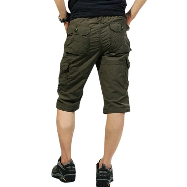 Men Detachable Pants High Quality Fashion Casual Trousers Suit Pants Tactics Trousers