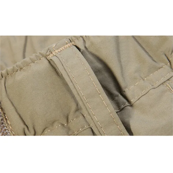 Men Detachable Pants High Quality Fashion Casual Trousers Suit Pants Tactics Trousers