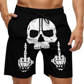 NHJMH Mens Swim Trunks Men Quick Dry Swim Short with Pockets Trinidad and Tobago Flag Board Beach Shorts