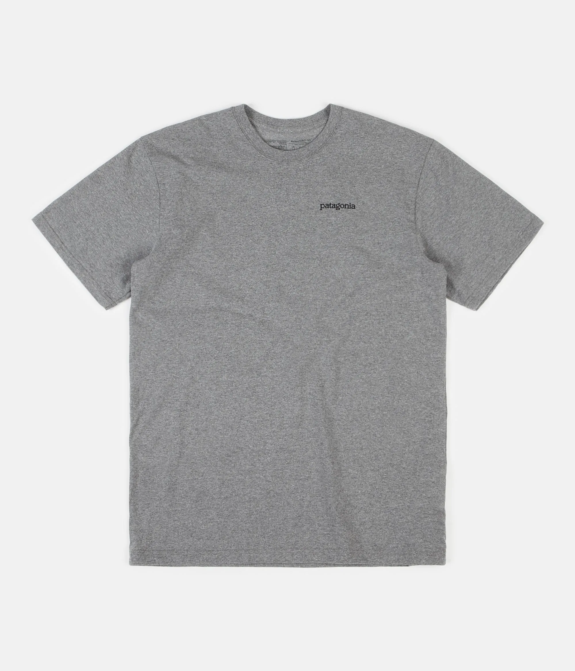 Patagonia Fitz Roy Horizons Responsibili-Tee T-Shirt - Gravel Heather