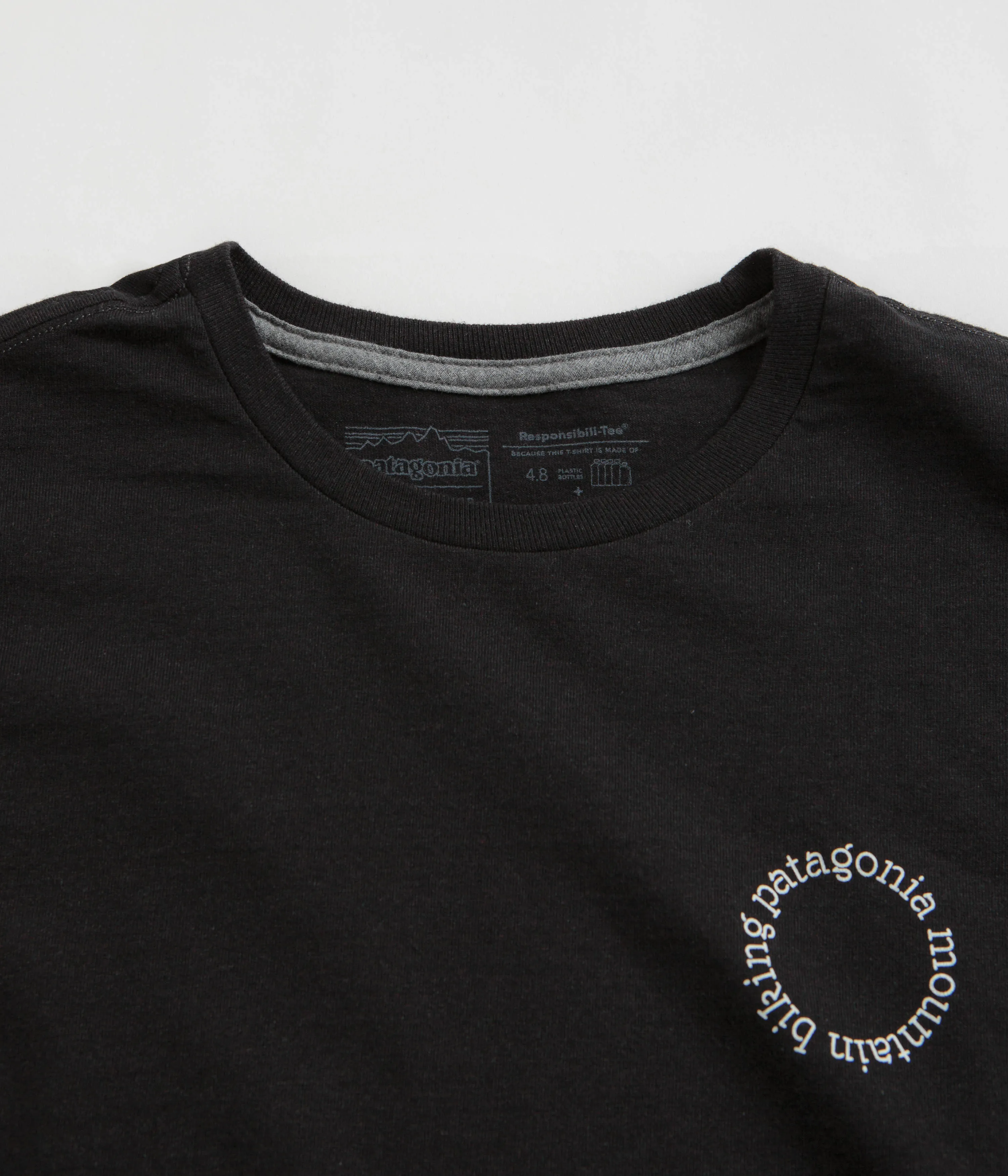 Patagonia Spoke Stencil Responsibili-Tee T-Shirt - Ink Black