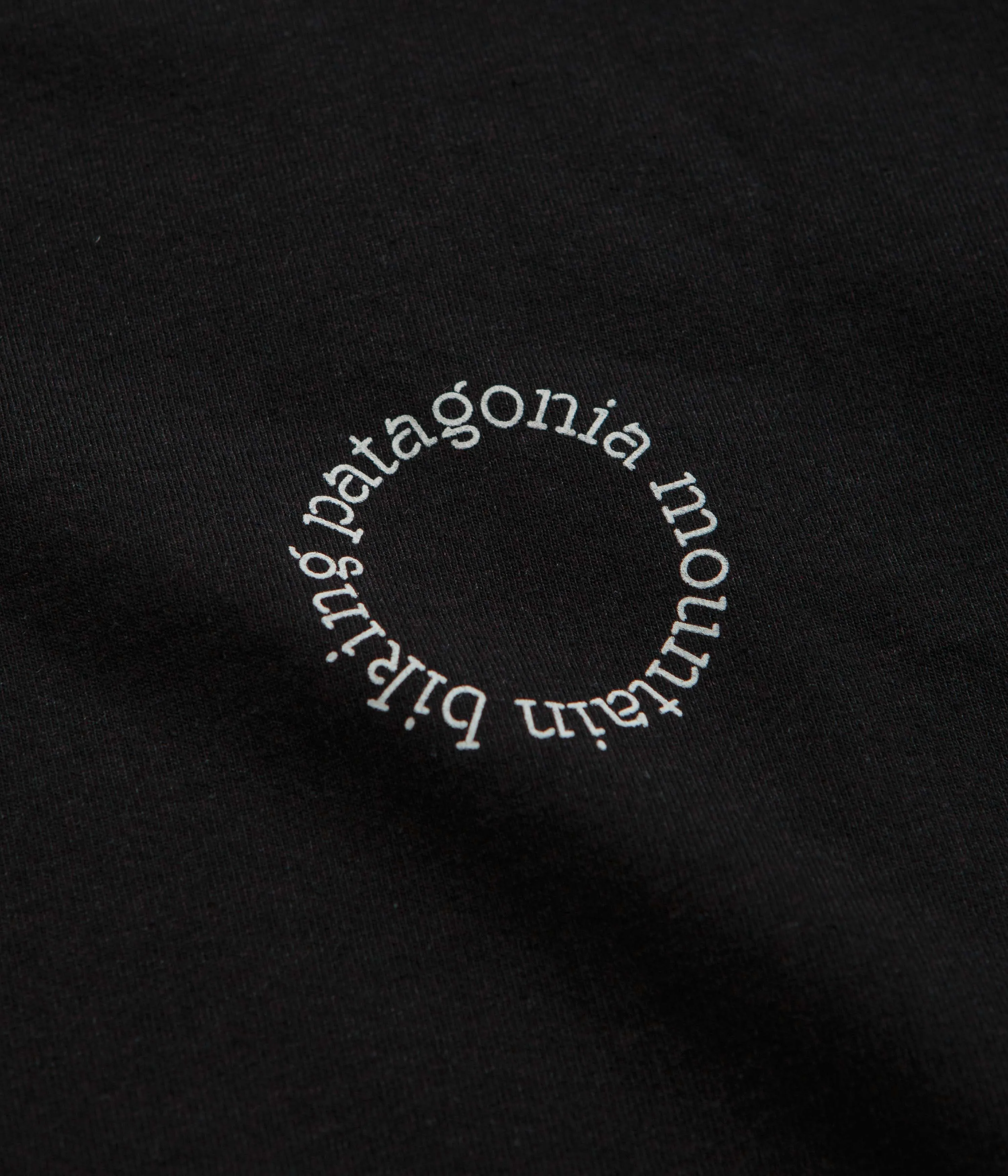 Patagonia Spoke Stencil Responsibili-Tee T-Shirt - Ink Black