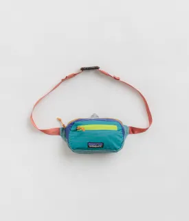 Patagonia Ultralight Black Hole Mini Hip Pack - Patchwork: Subtidal Blue