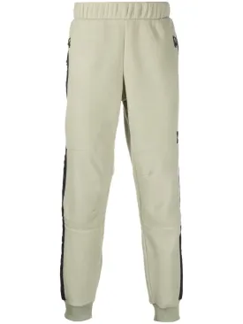 side-stripe fleece track pants