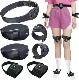 Skywin Adjustable VR Trackers Strap for HTC Vive, Full Body Tracking Band for Virtual Reality, 1 Waist Belt, 2 Feet, 2 Hands, 2 Legs Bundle (Trackers Not Incl)