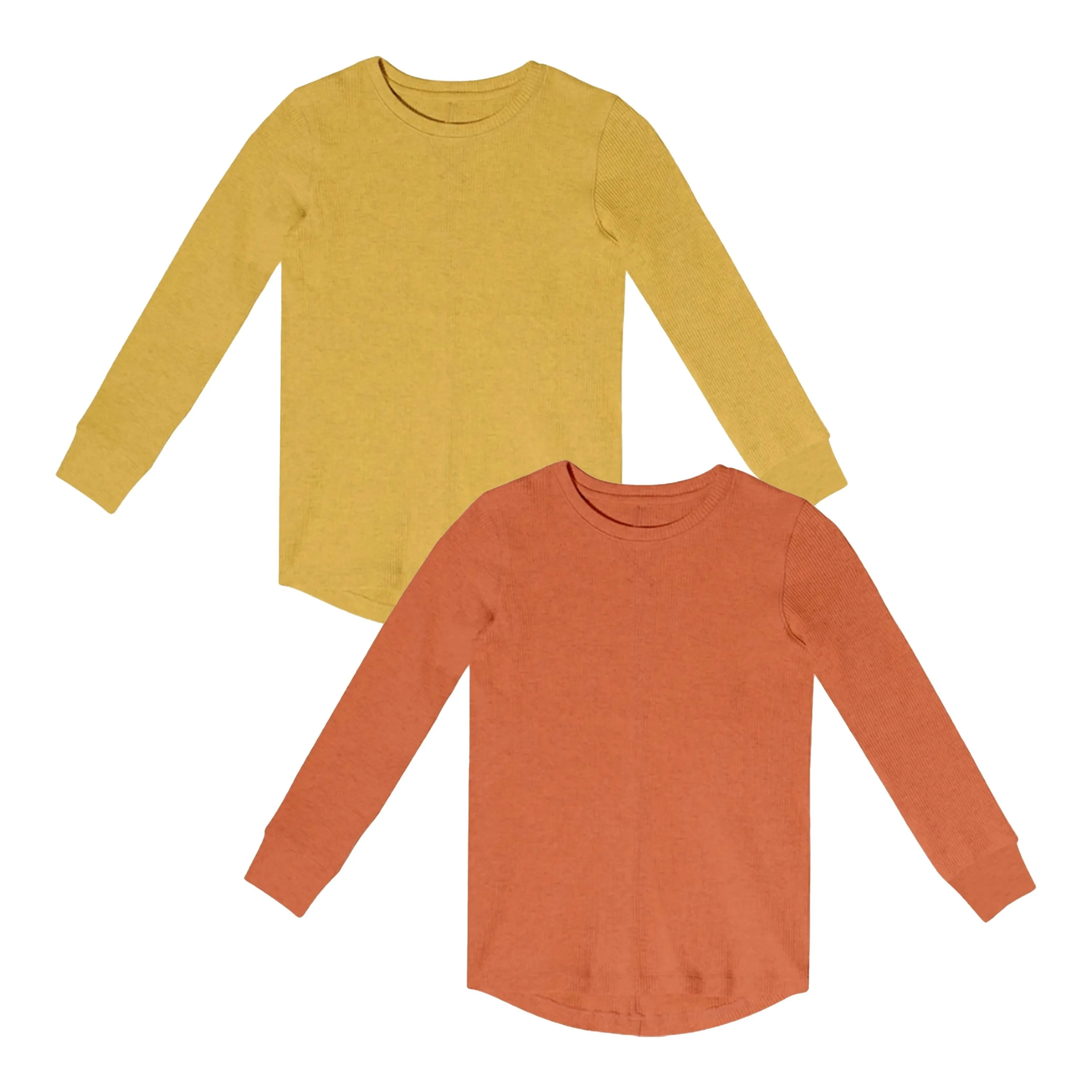 Slub Thermal Crew 2 Pack