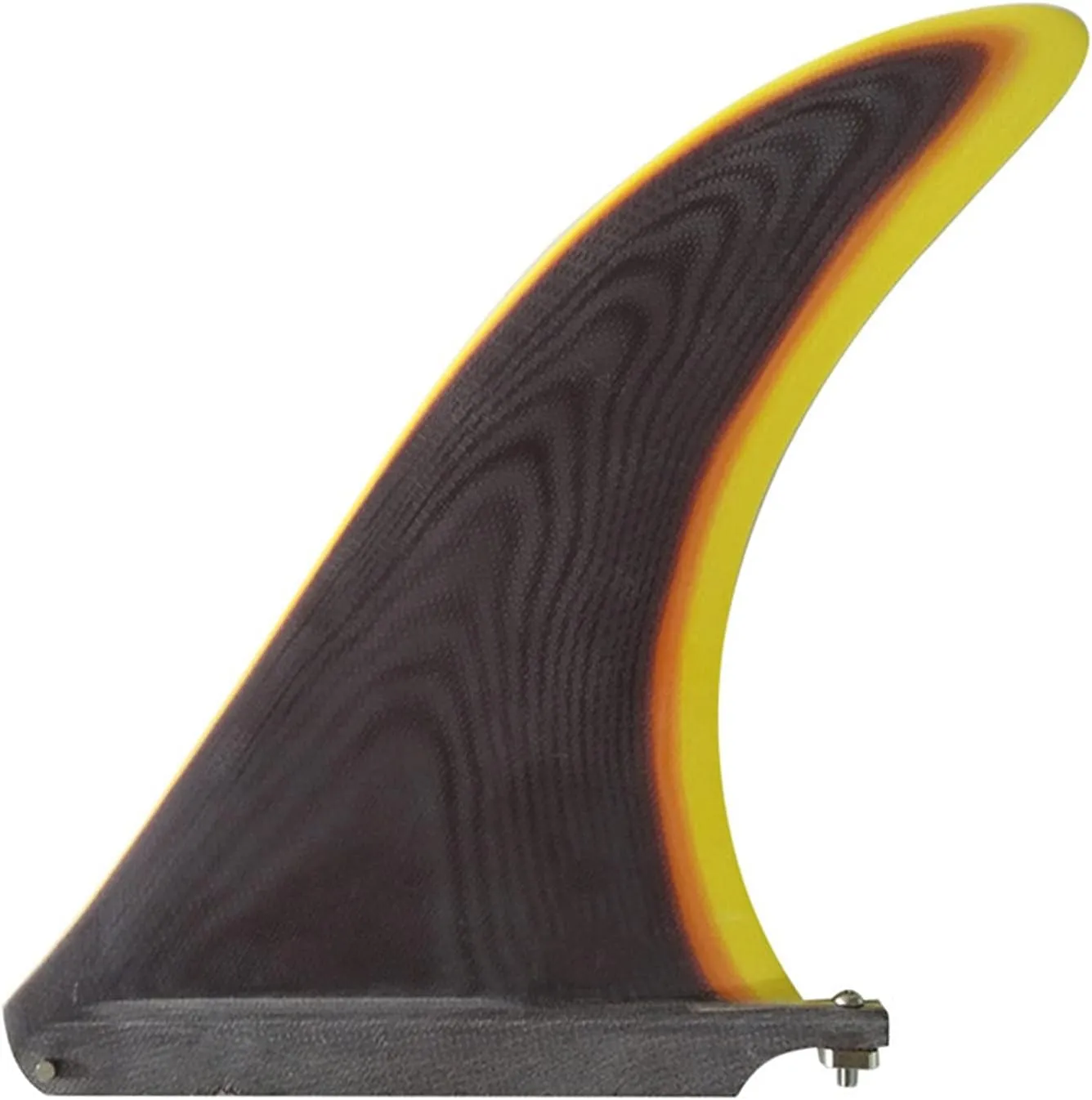 Surf SUP Fin Surfboard Single Rudder Surfboard Accessories Surfboard Center Fin Fiberglass Tail Fin 10.25 Inch for Longboard Surfboard Paddleboard (3 Large)
