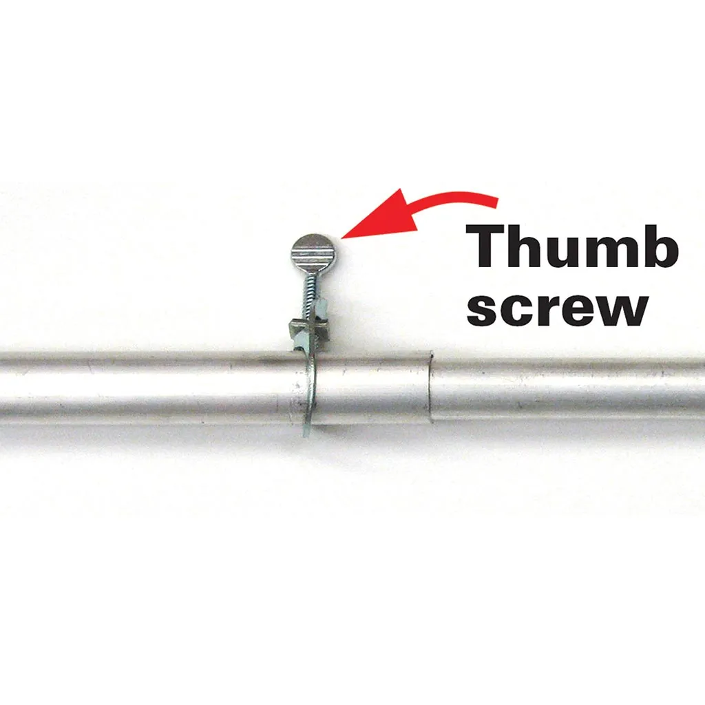 Tent Pole - Aluminum - 8ft - Pin Lock