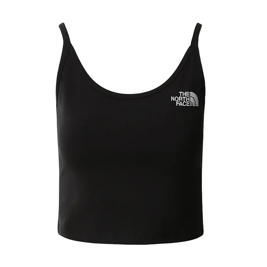 The North Face canotta da donna aderente Slim Crop Tank NFA55AQJK3 nero