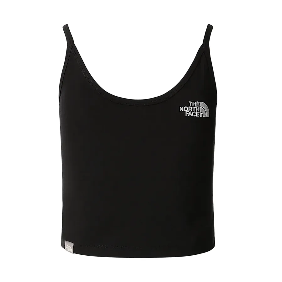 The North Face canotta da donna aderente Slim Crop Tank NFA55AQJK3 nero