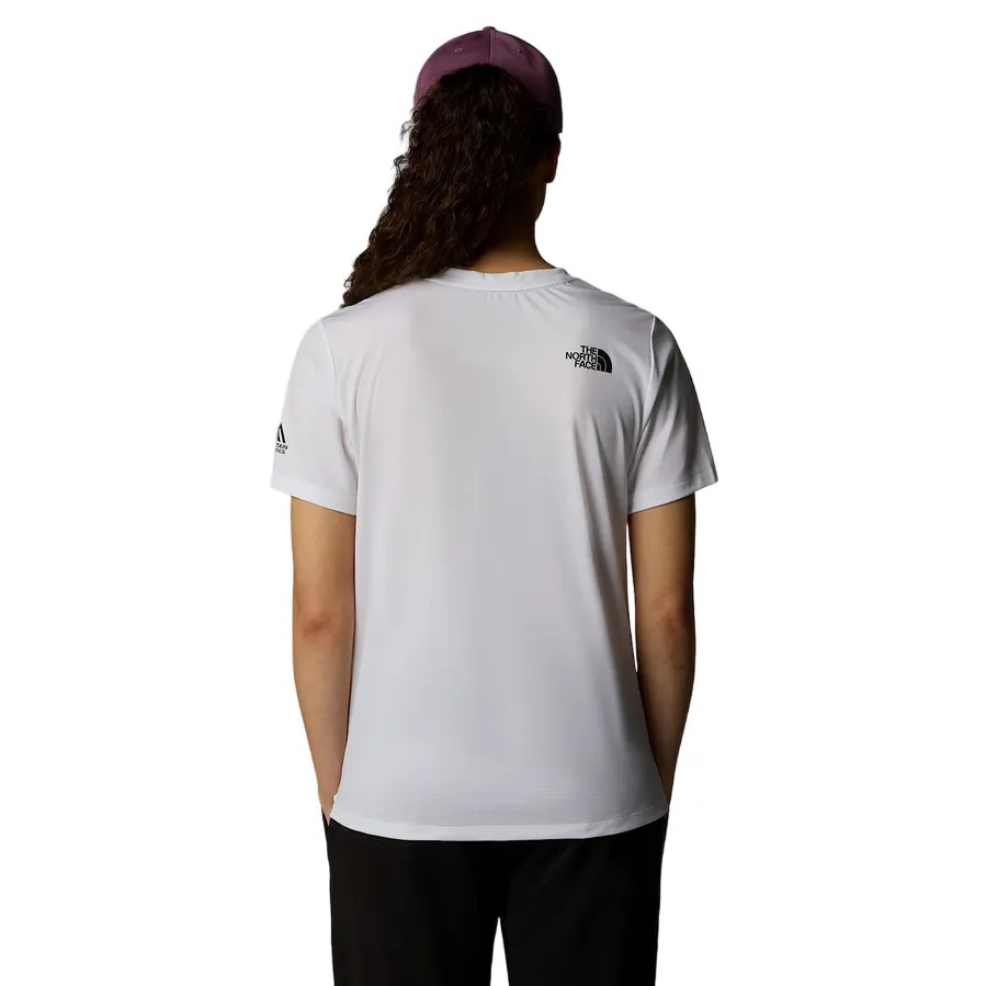 The North Face maglietta manica corta da donna Mountain Athletics Flex NF0A8944FN4 bianco