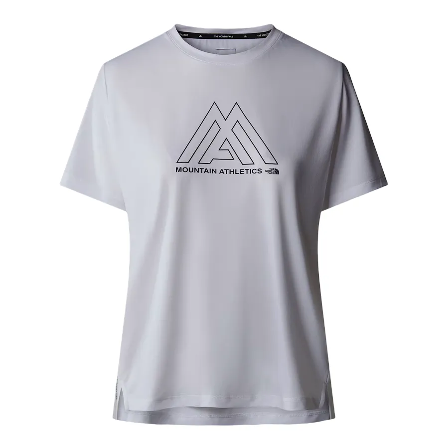 The North Face maglietta manica corta da donna Mountain Athletics Flex NF0A8944FN4 bianco
