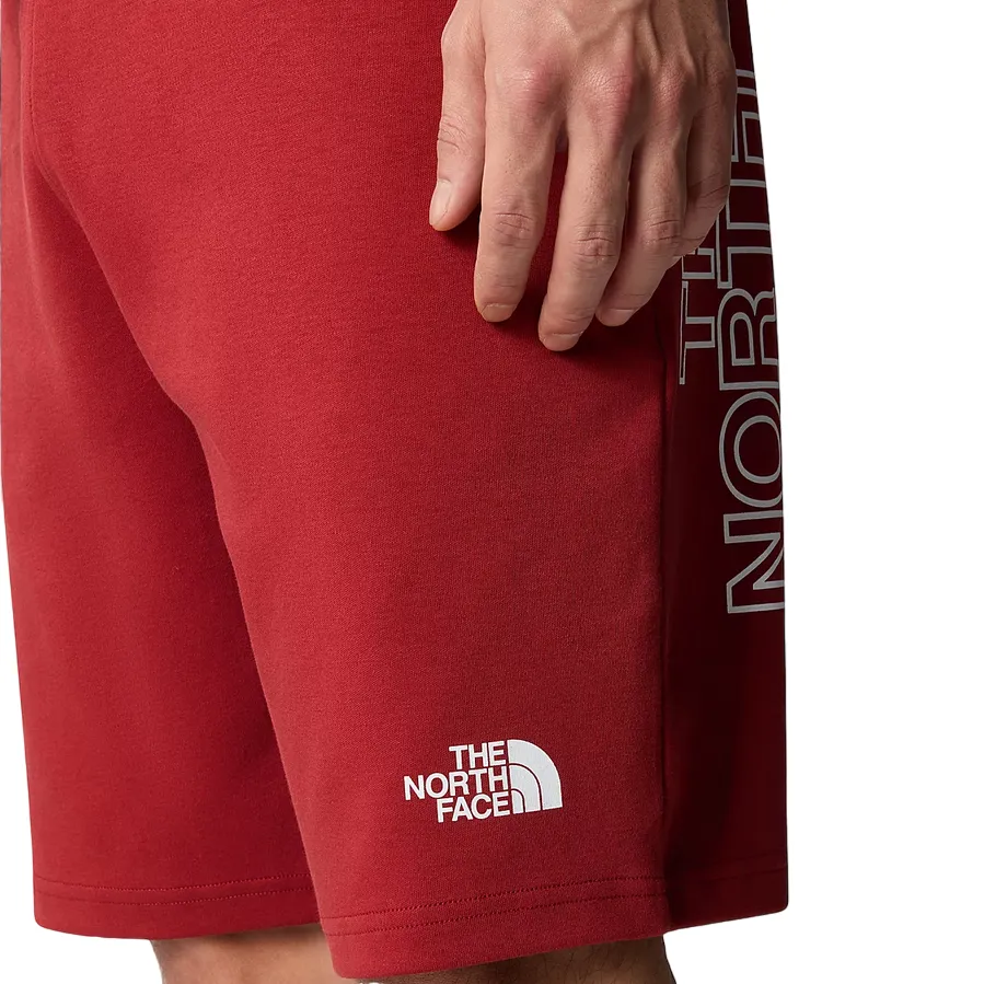 The North Face pantaloncino sportivo da uomo Graphic Light NF0A3S4FPOJ ruggine