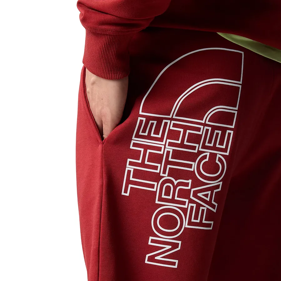 The North Face pantaloncino sportivo da uomo Graphic Light NF0A3S4FPOJ ruggine