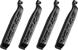 Venzo Bike Bicycle Plastic Grip Tyre Levers Removal Tool - Great to Remove Tire at Ease & Replace The Tubes Without Damaging The Wheels - for Road Mountain BMX Bike Tires