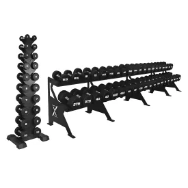 Xpeed Premium 1-60kg CPU Dumbbell Set   Rack